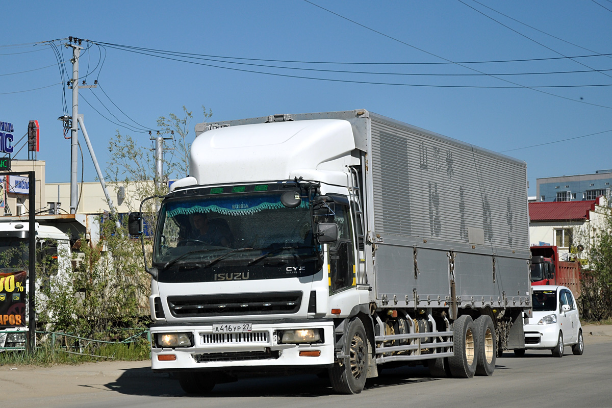 Хабаровский край, № А 416 УР 27 — Isuzu Giga CYZ