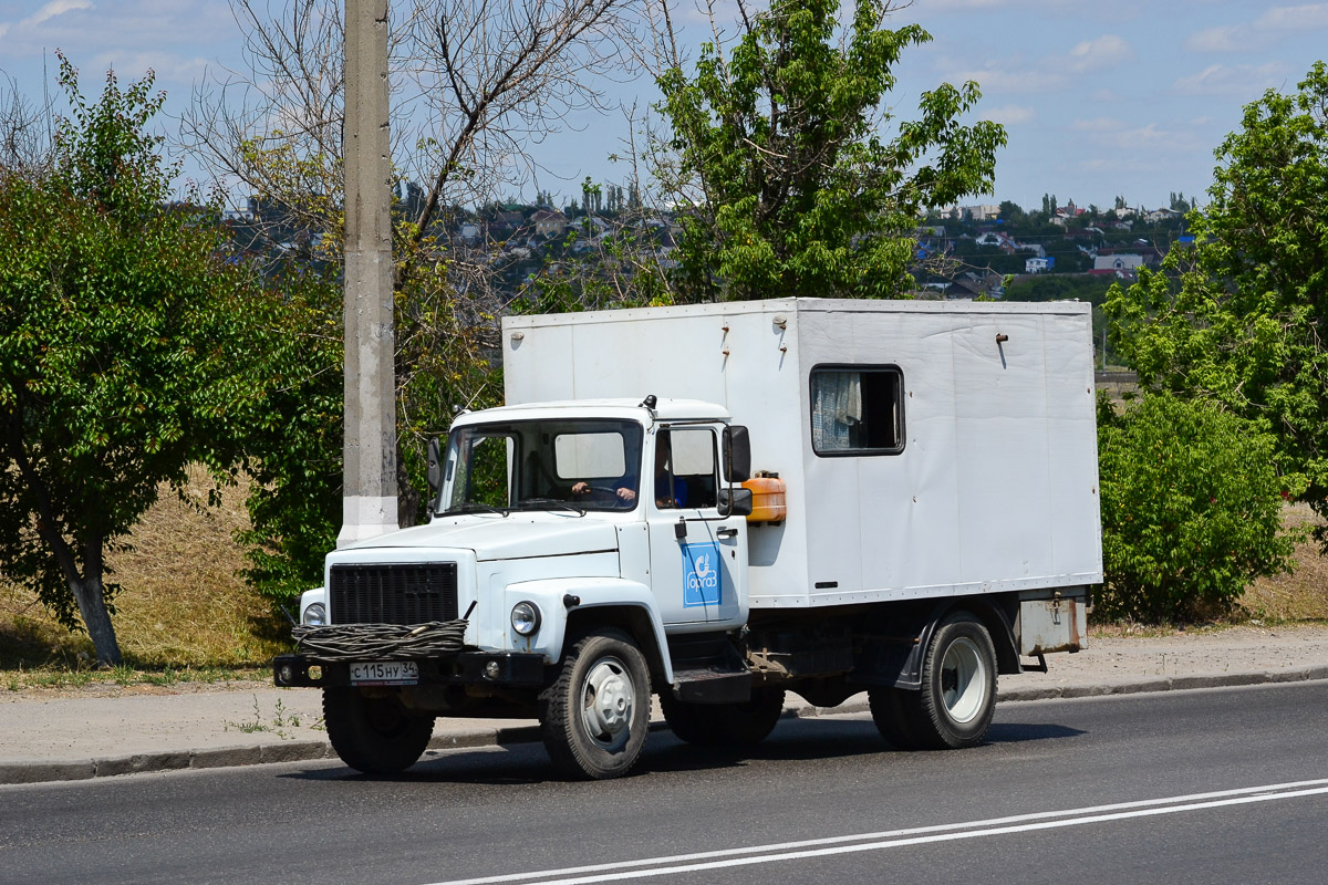 Волгоградская область, № С 115 НУ 34 — ГАЗ-3309