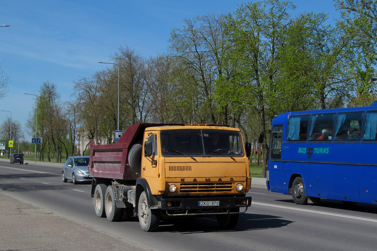 Литва, № ZKG 970 — КамАЗ-55111 (общая модель)