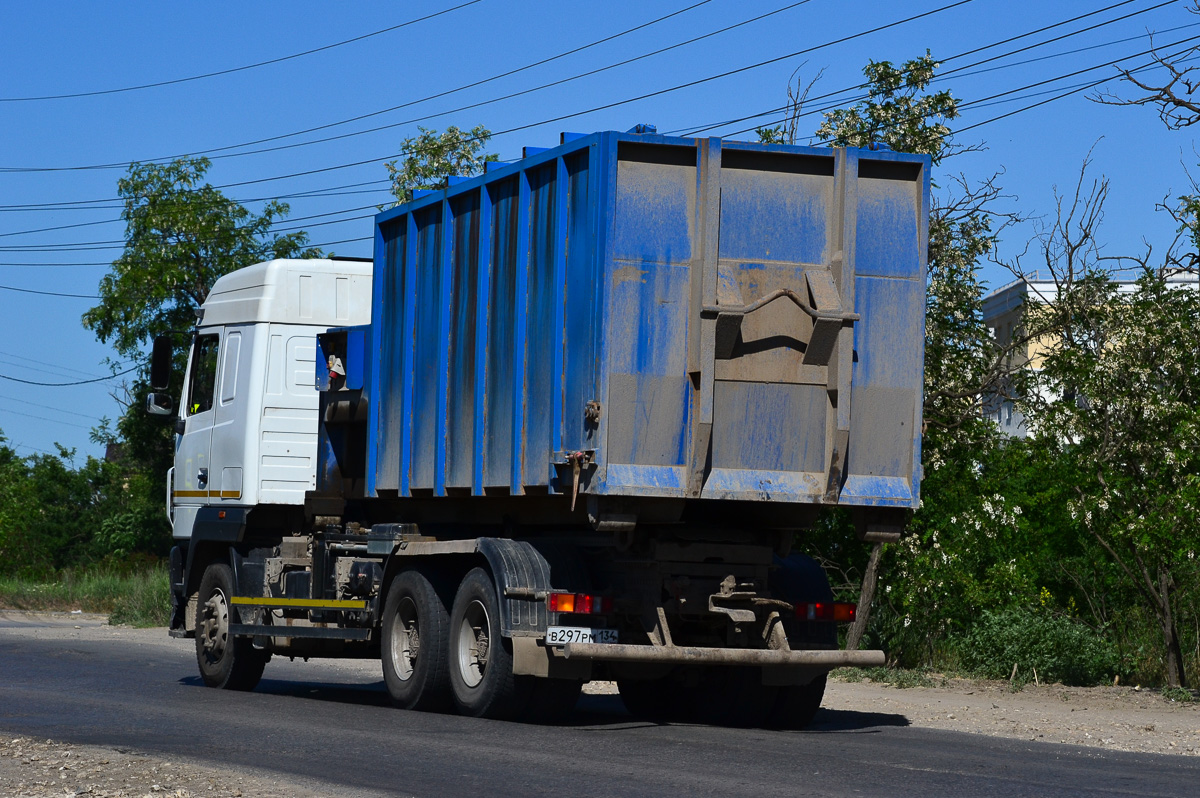 Волгоградская область, № В 297 РМ 134 — МАЗ-6312B9