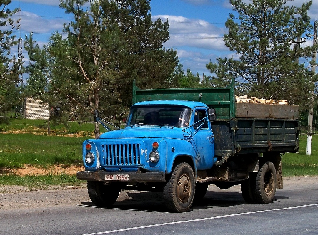 Гомельская область, № ЕМ 0354 — ГАЗ-53-14, ГАЗ-53-14-01