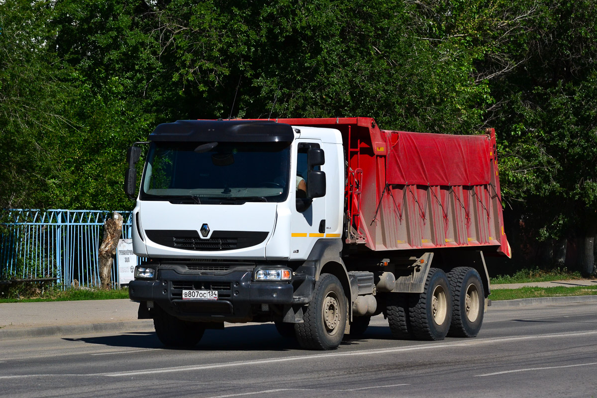 Волгоградская область, № В 807 ОС 134 — Renault Kerax [X9P]