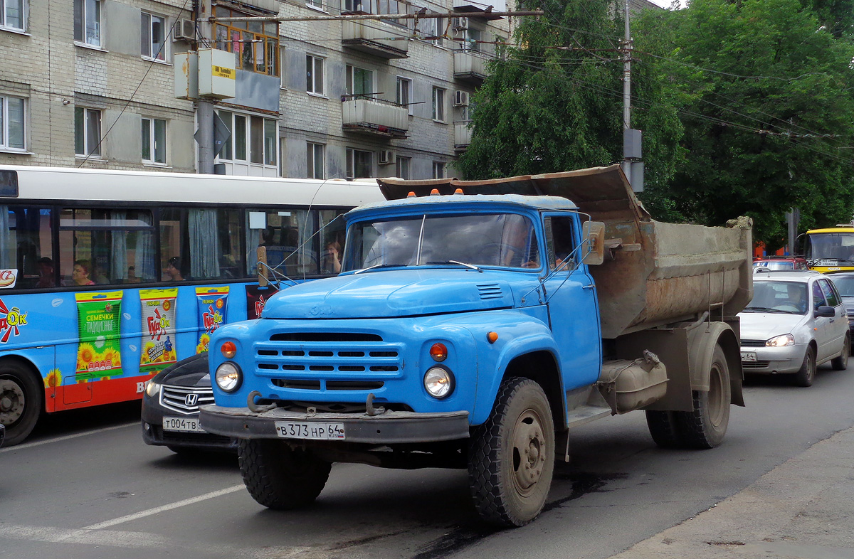 Саратовская область, № В 373 НР 64 — ЗИЛ-495710