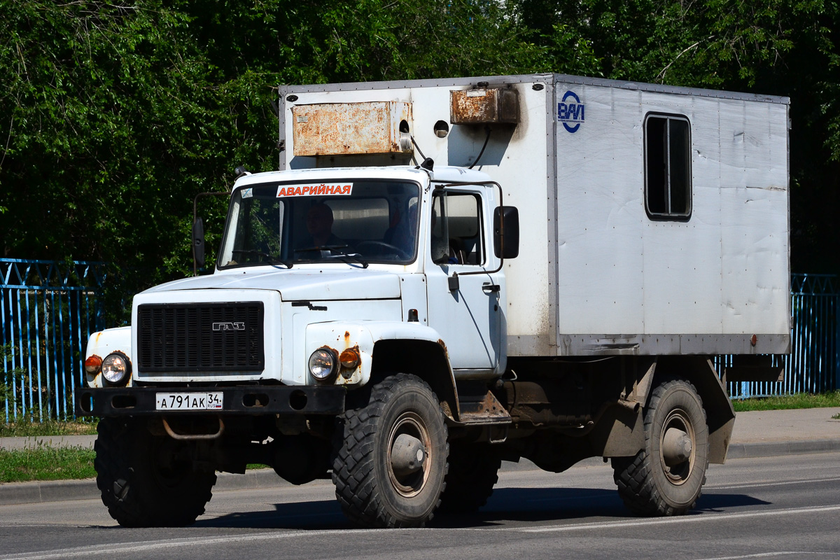 Волгоградская область, № А 791 АК 34 — ГАЗ-33081 «Садко»