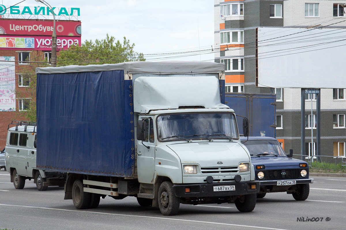 Пермский край, № Т 687 ВХ 59 — ЗИЛ-5301АО "Бычок"