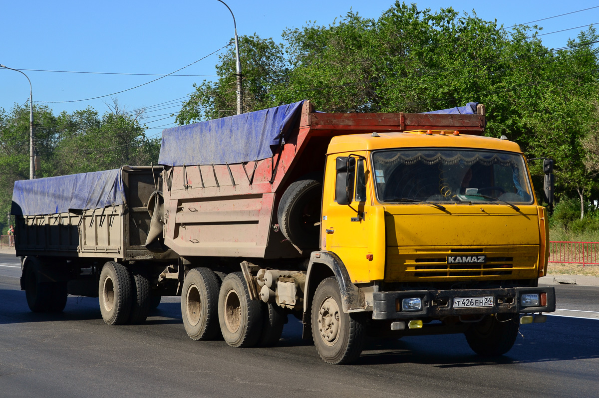 Волгоградская область, № Т 426 ЕН 34 — КамАЗ-55111-02 [55111C]