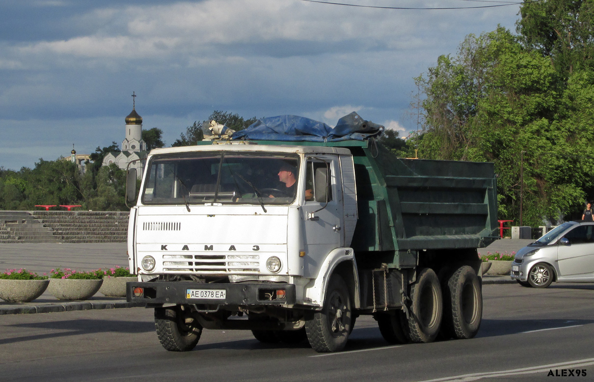 Днепропетровская область, № АЕ 0378 ЕА — КамАЗ-55111 (общая модель)