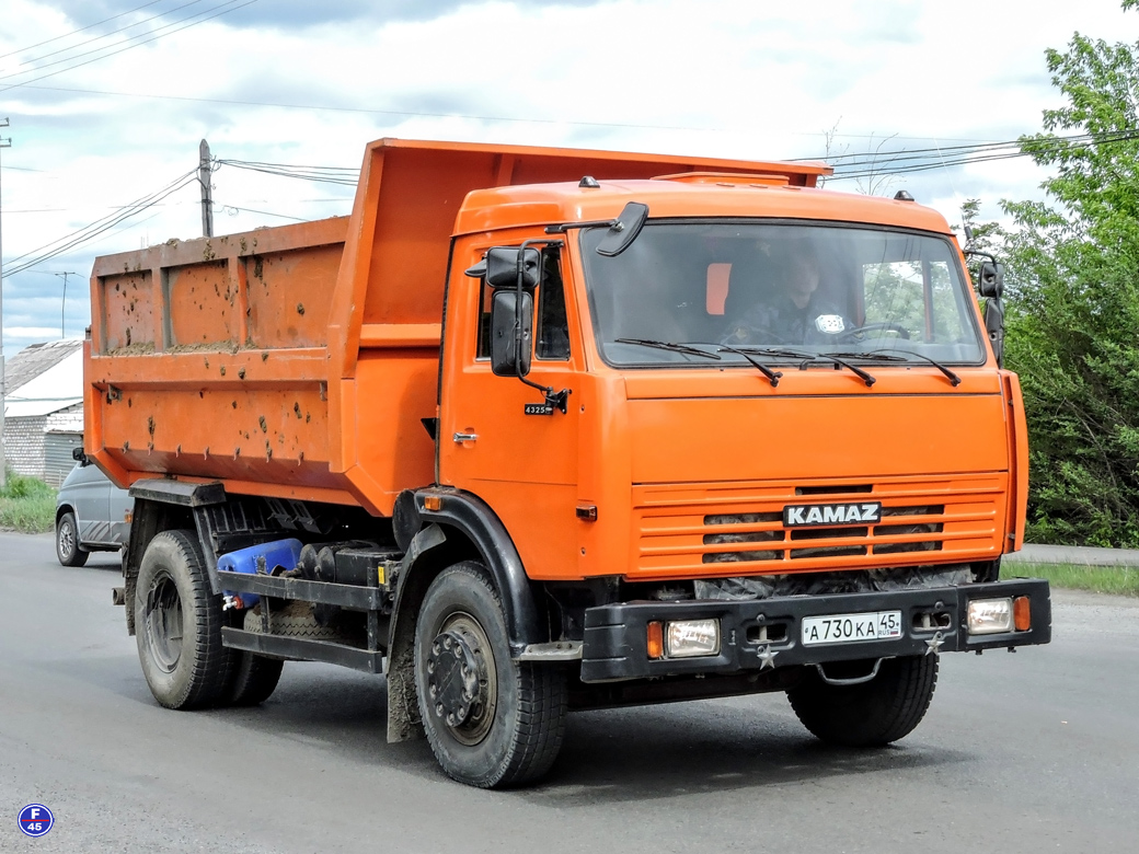 Курганская область, № А 730 КА 45 — КамАЗ-43255-A3