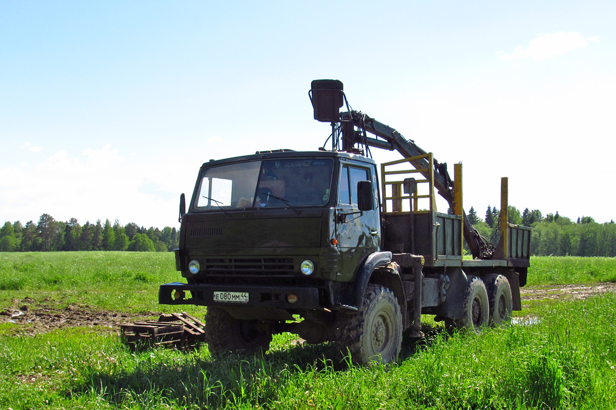 Костромская область, № Е 080 ММ 44 — КамАЗ-4310