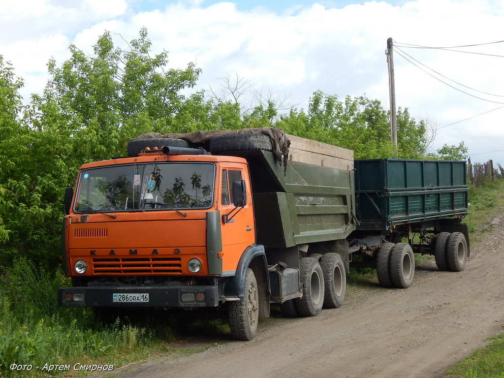 Восточно-Казахстанская область, № 286 DRA 16 — КамАЗ-5511