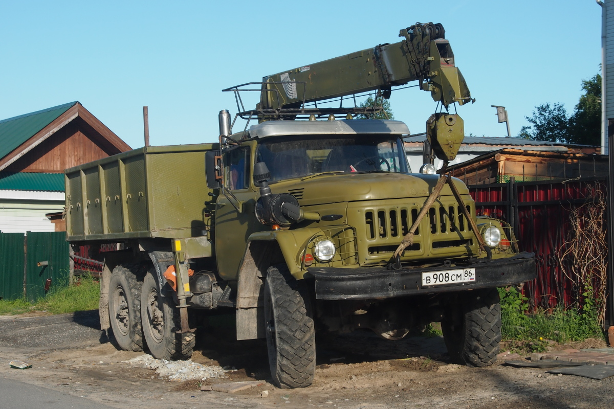 Ханты-Мансийский автоном.округ, № В 908 СМ 86 — ЗИЛ-131