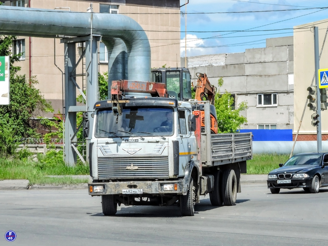 Курганская область, № М 682 МА 45 — МАЗ-533603