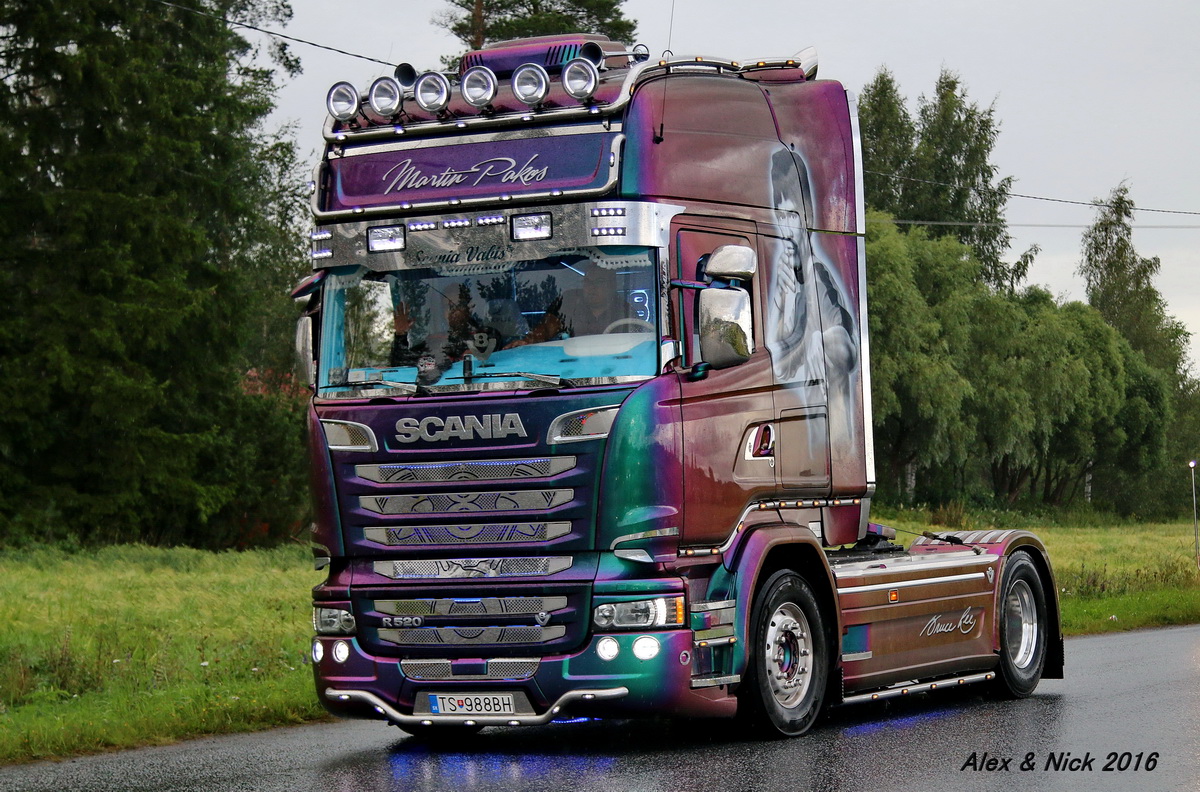 Словакия, № TS-988BH — Scania ('2013) R520