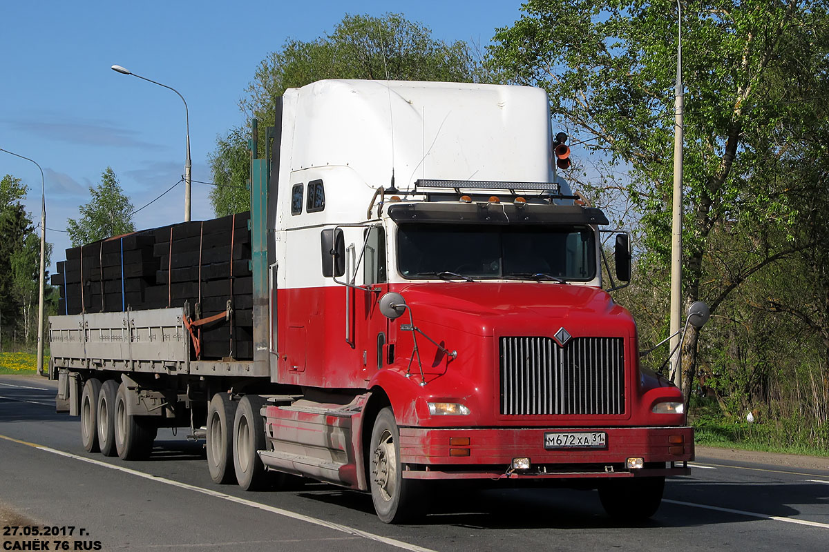 Белгородская область, № М 672 ХА 31 — International 9200