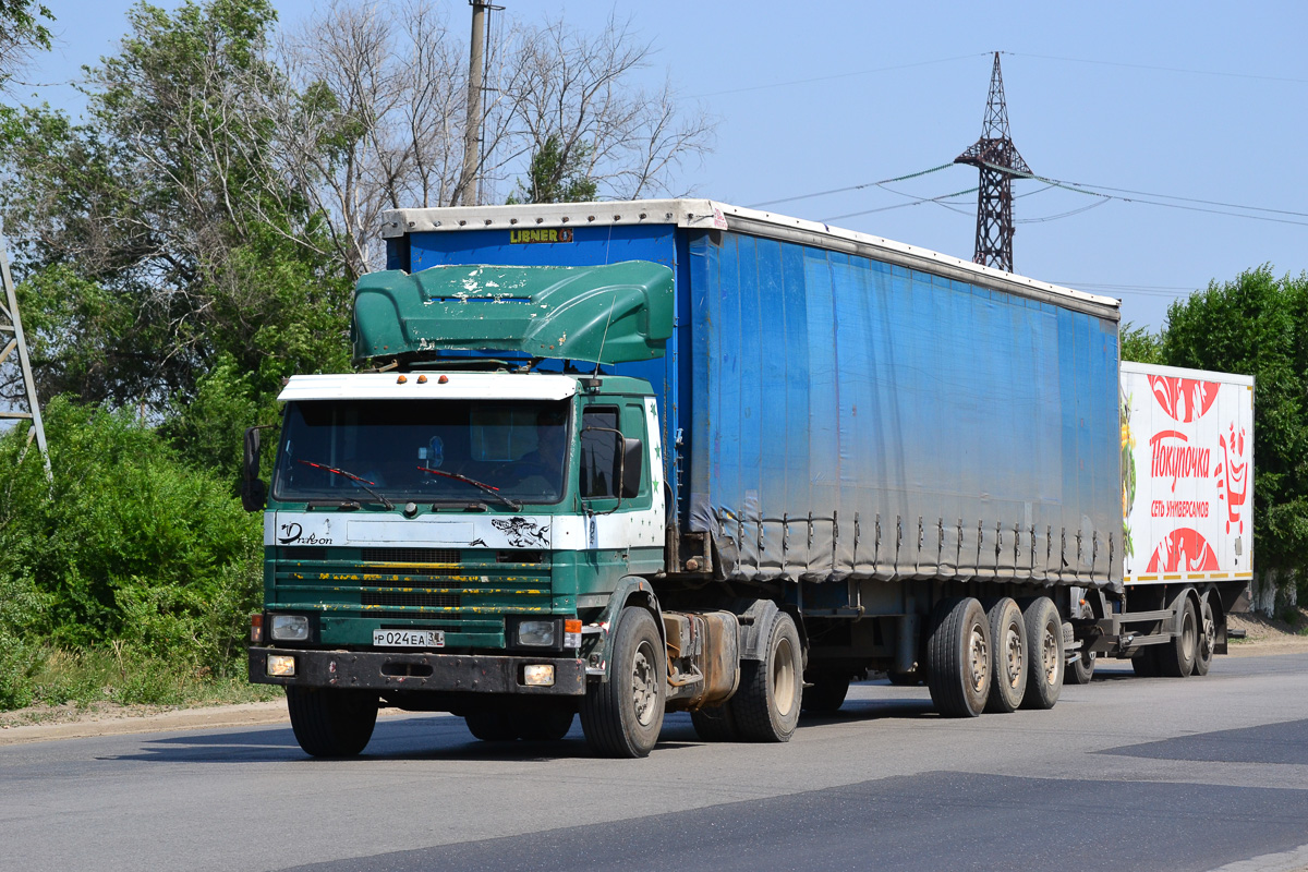 Волгоградская область, № Р 024 ЕА 34 — Scania (II) (общая модель)