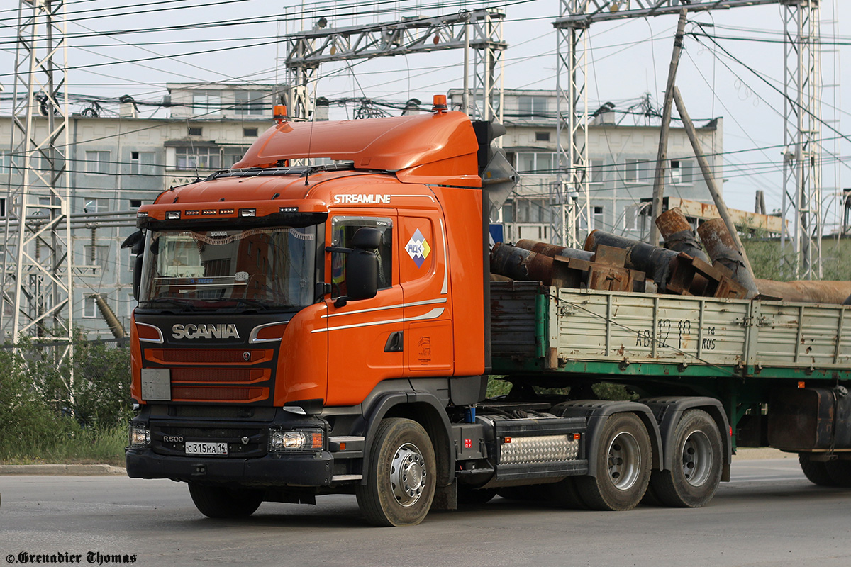 Саха (Якутия), № С 315 МА 14 — Scania ('2013) R500