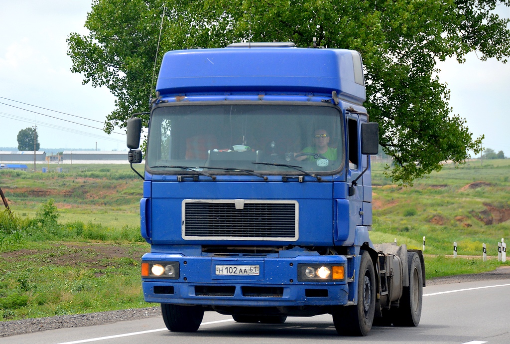 Ростовская область, № Н 102 АА 61 — MAN F2000 19.463