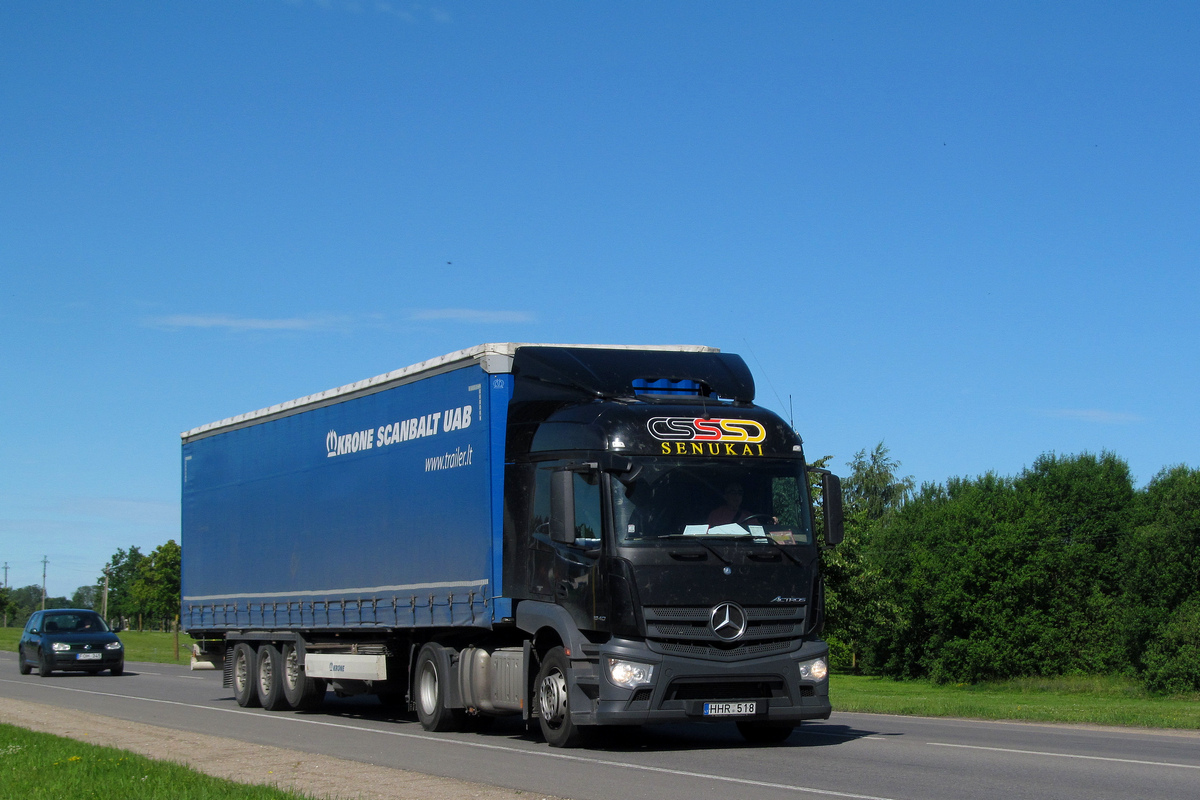 Литва, № HHR 518 — Mercedes-Benz Actros ('2011) 1840