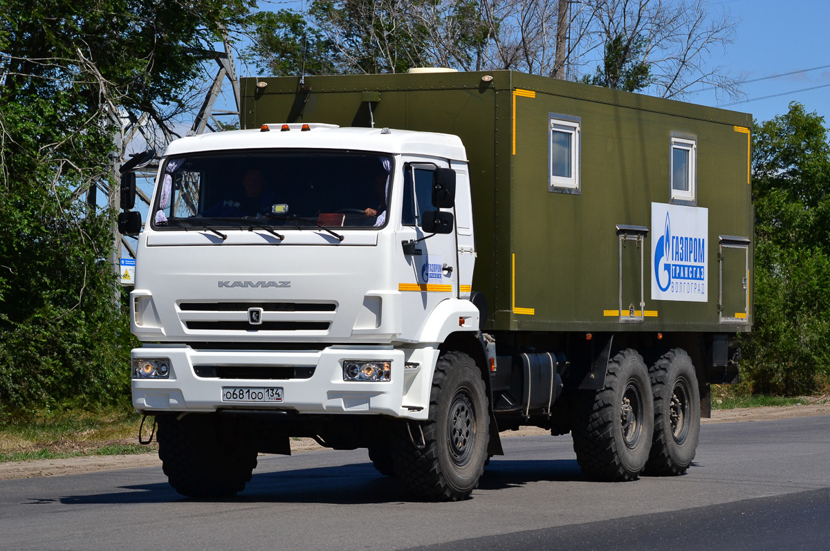 Волгоградская область, № О 681 ОО 134 — КамАЗ-43118-46