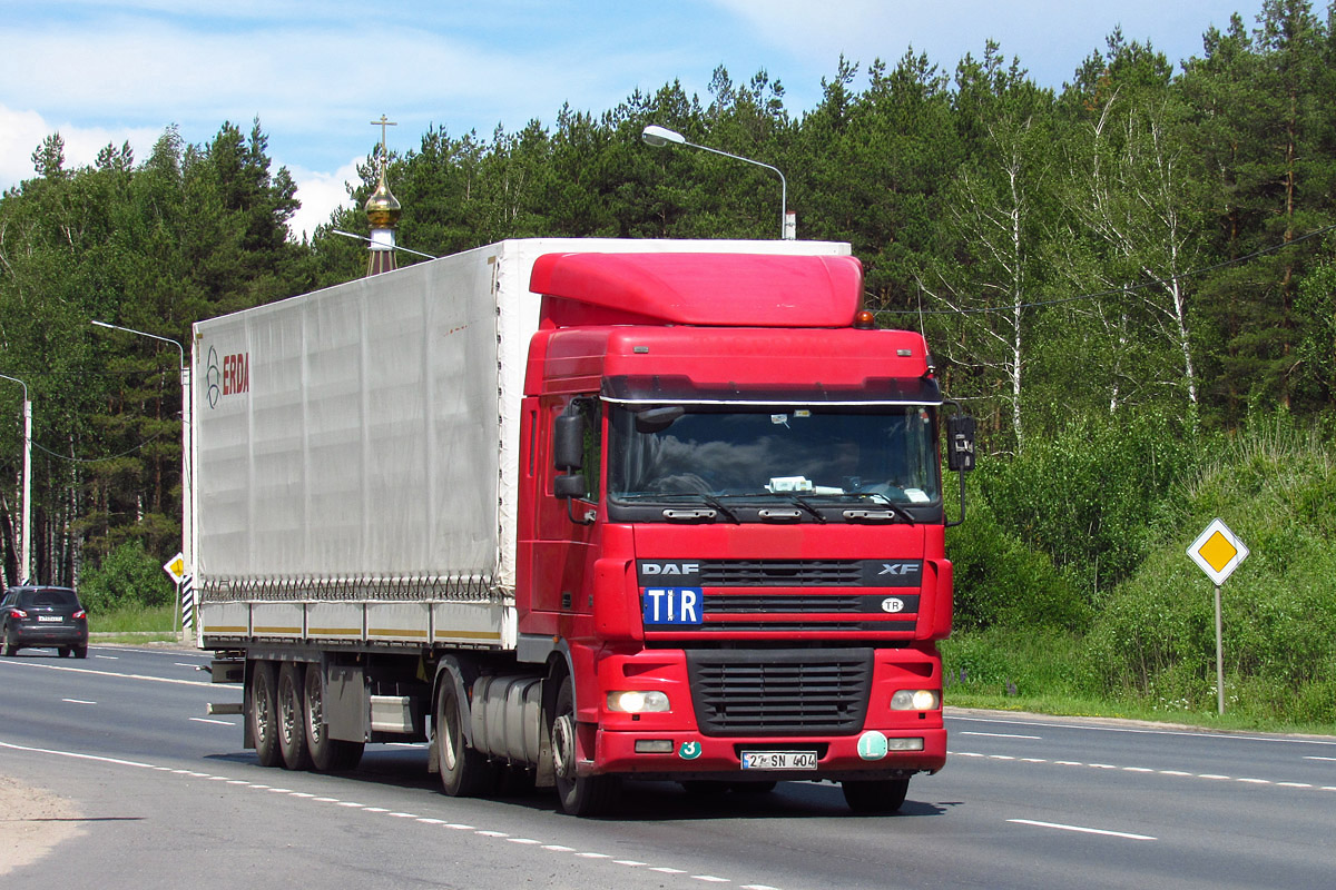 Турция, № 27 SN 404 — DAF XF95 FT