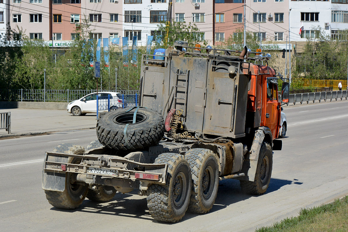 Саха (Якутия), № К 702 КА 14 — КамАЗ-44108 [441080]