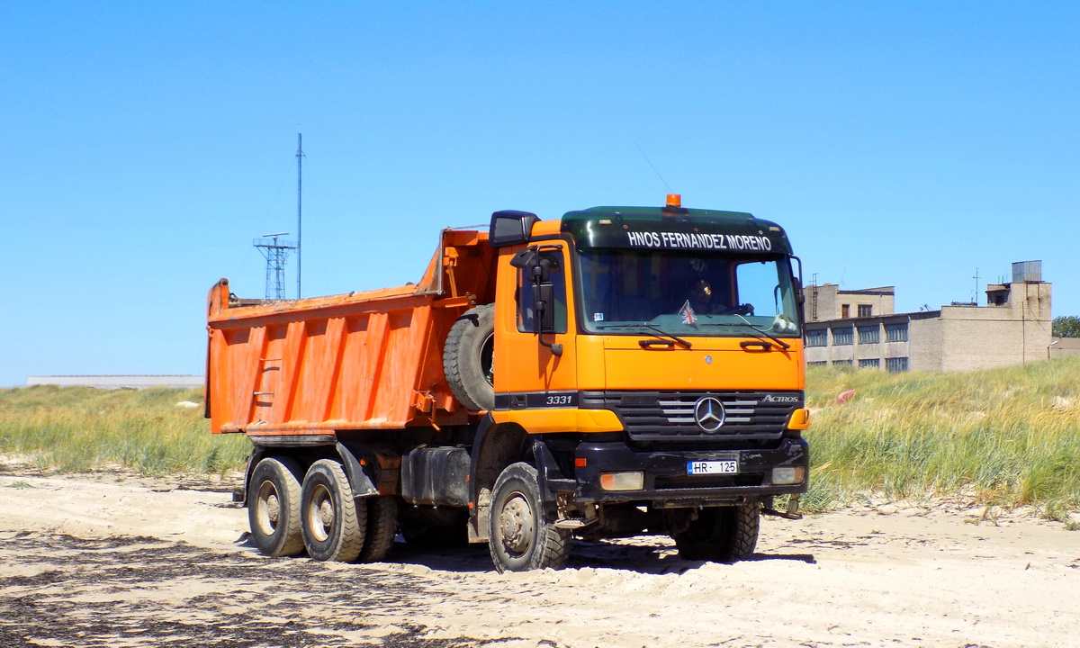 Латвия, № HR-125 — Mercedes-Benz Actros ('1997) 3331