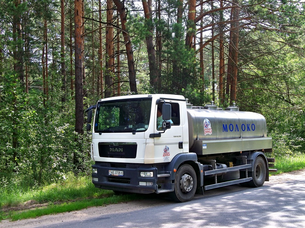 Могилёвская область, № АЕ 3706-6 — MAN TGM 18.250