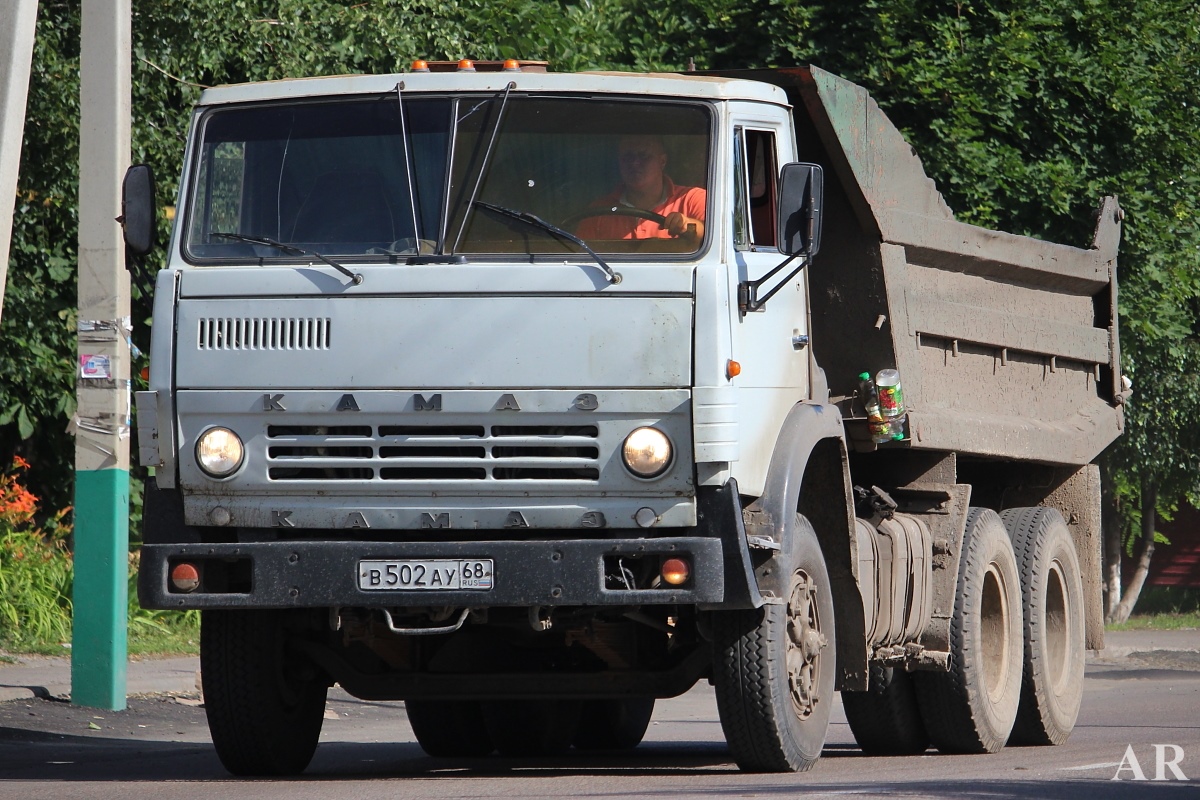 Тамбовская область, № В 502 АУ 68 — КамАЗ-55111 (общая модель)