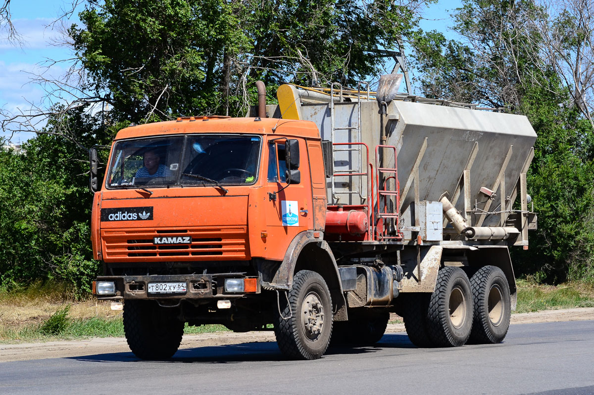 Саратовская область, № Т 802 ХУ 64 — КамАЗ-53228-15 [53228R]