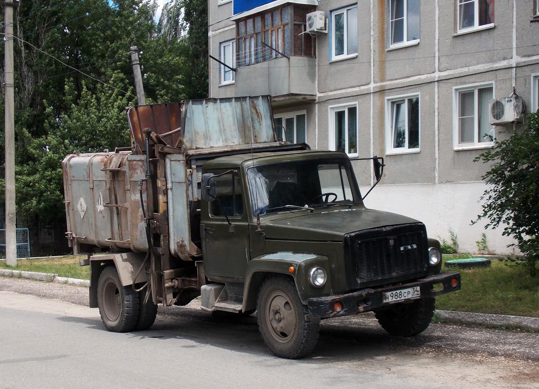 Волгоградская область, № Н 988 СР 34 — ГАЗ-3307