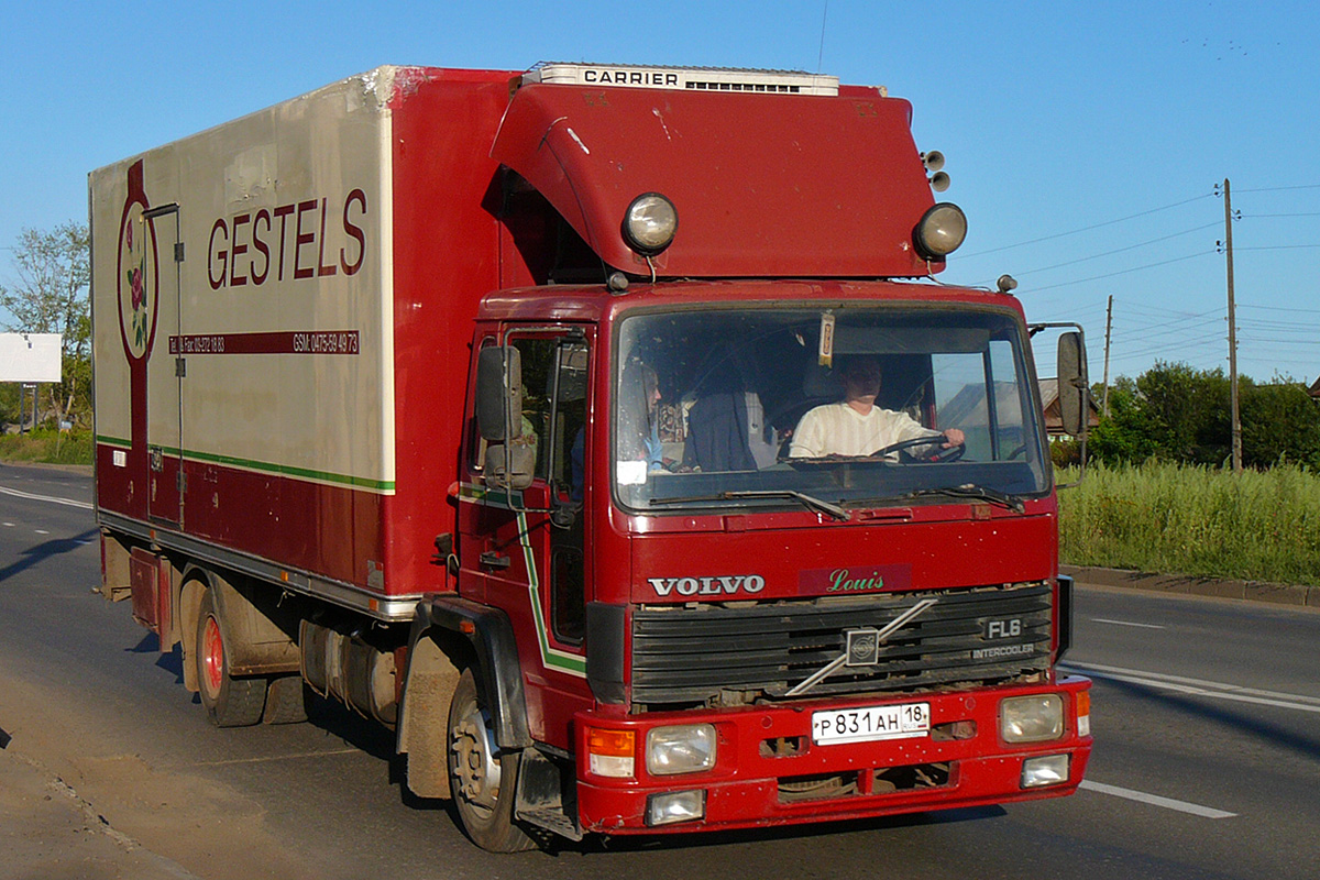 Удмуртия, № Р 831 АН 18 — Volvo FL6