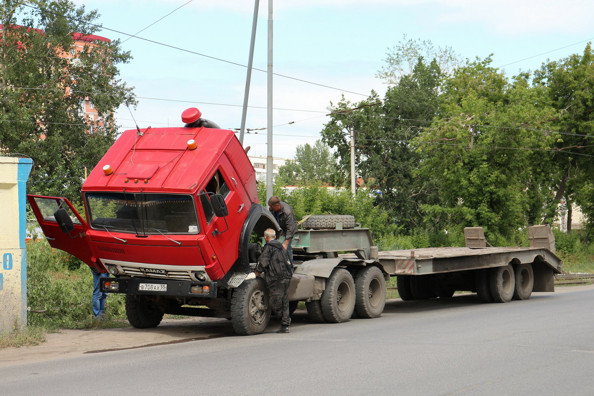 Омская область, № В 708 АХ 55 — КамАЗ-5410