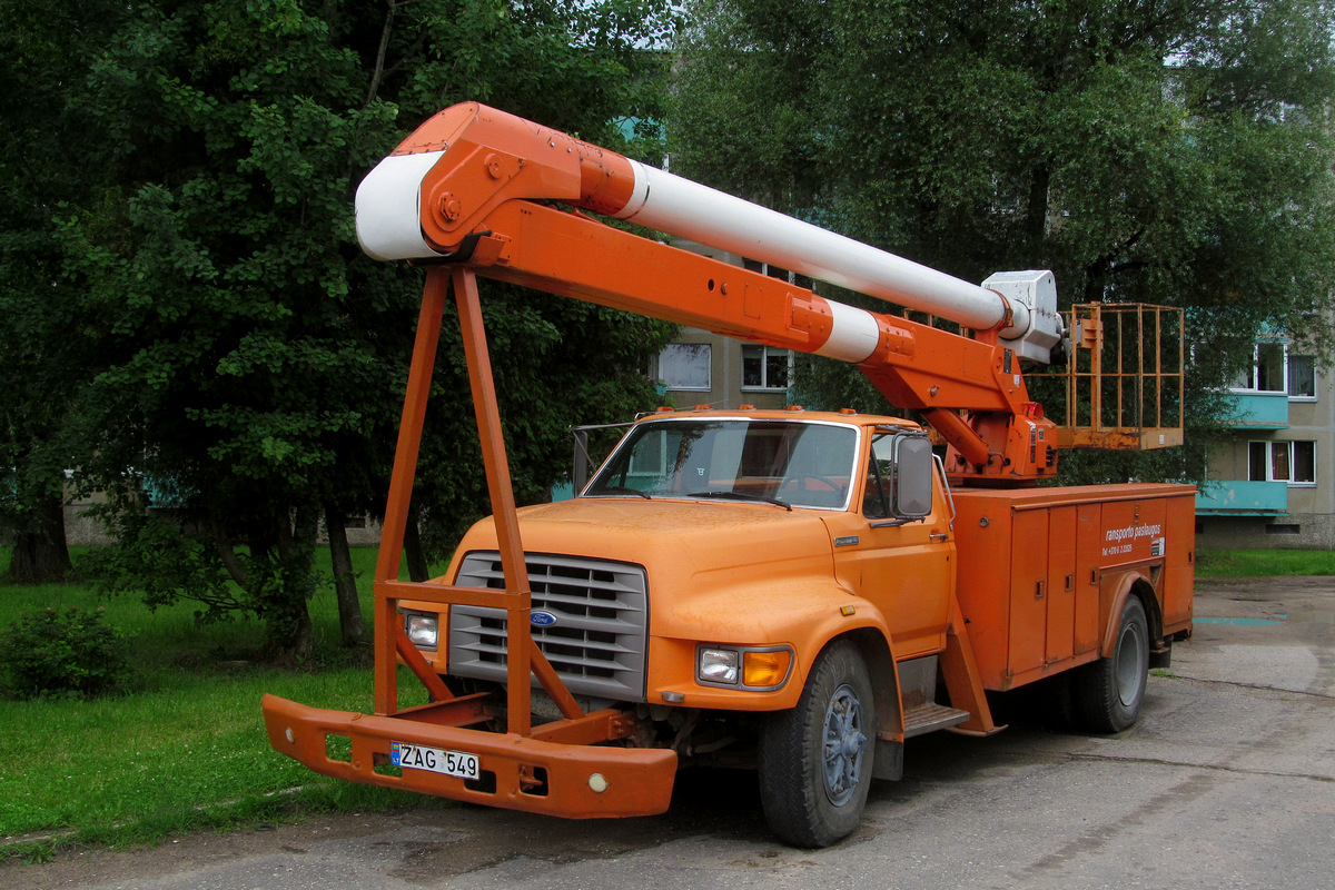 Литва, № ZAG 549 — Ford F-700