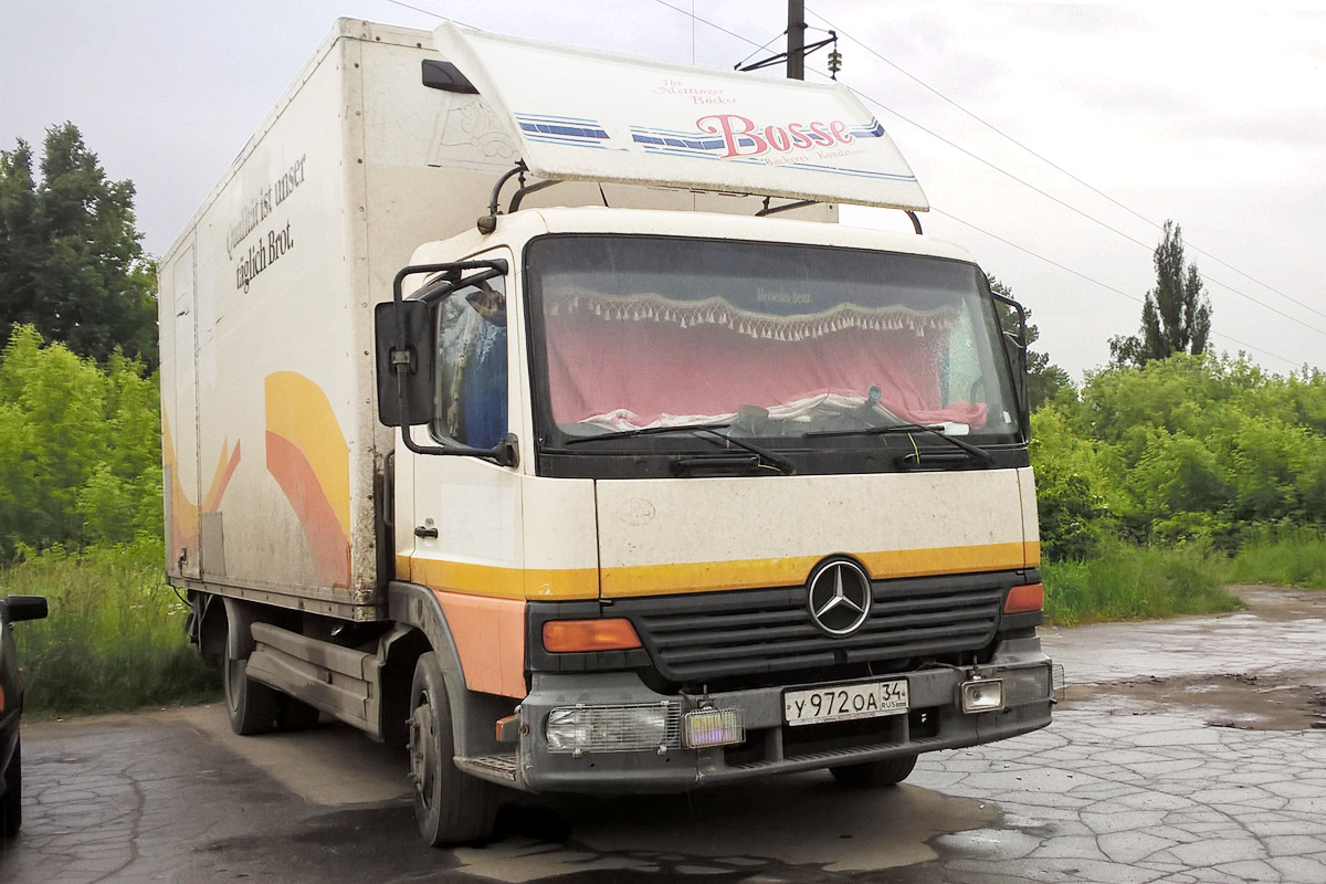 Волгоградская область, № У 972 ОА 34 — Mercedes-Benz Atego 815