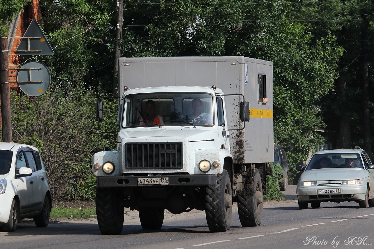 Воронежская область, № А 343 АЕ 136 — ГАЗ-33081 «Садко»