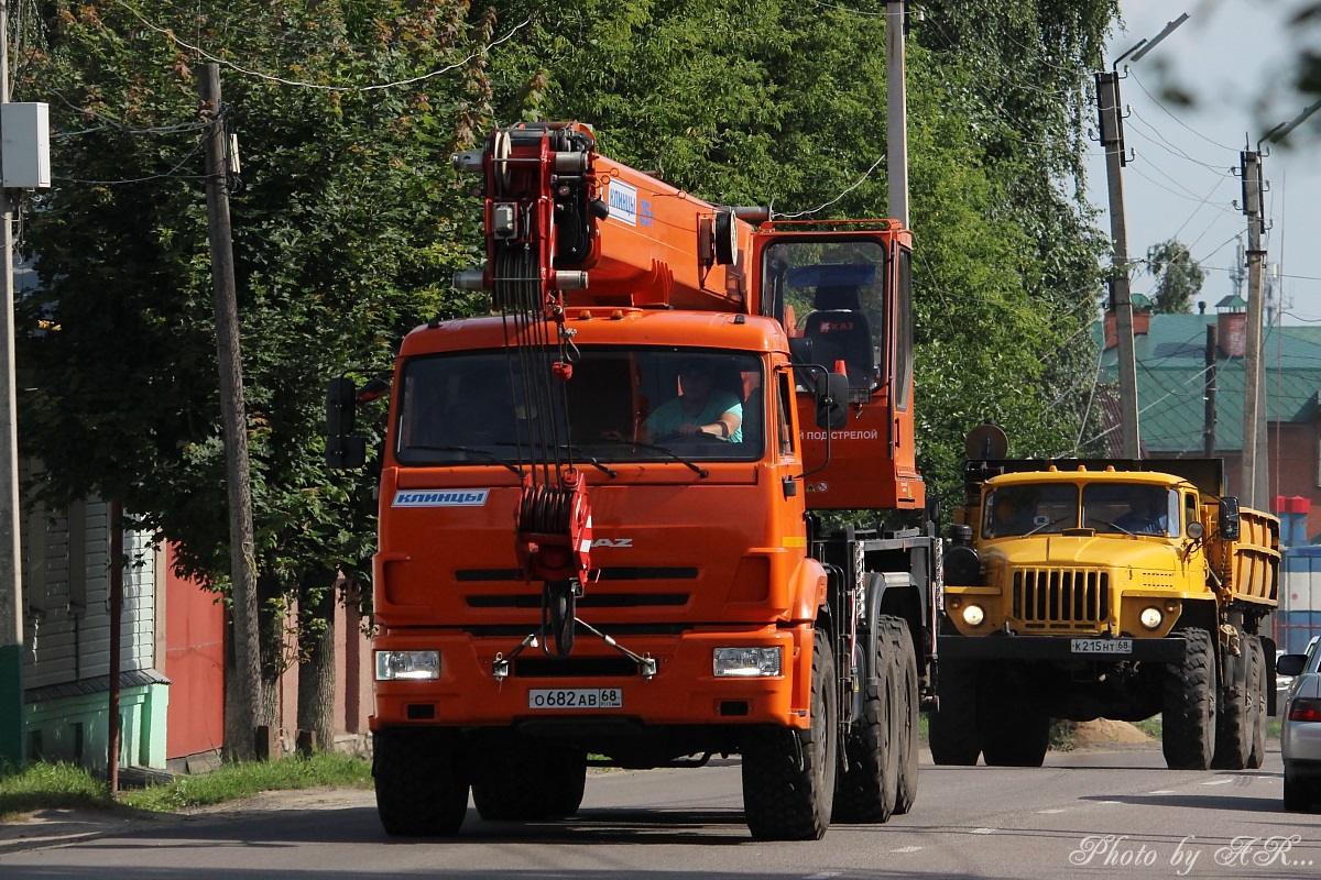 Тамбовская область, № О 682 АВ 68 — КамАЗ-43118-46