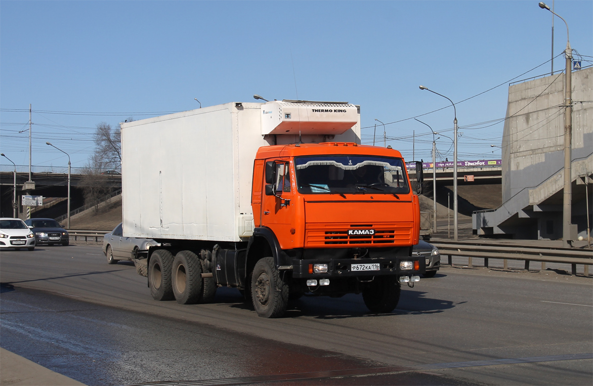 Красноярский край, № Р 672 КА 116 — КамАЗ-65111-62