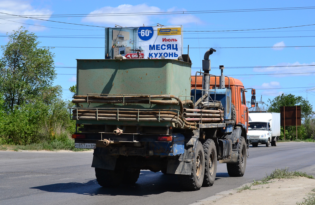 Саратовская область, № Т 857 ХУ 64 — КамАЗ-43118-15 [43118R]