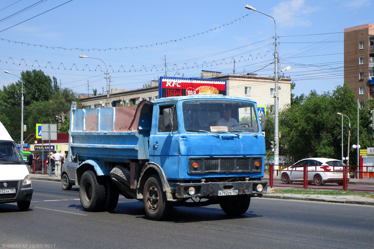 Волгоградская область, № А 792 ОХ 134 — МАЗ-5551 [555100]