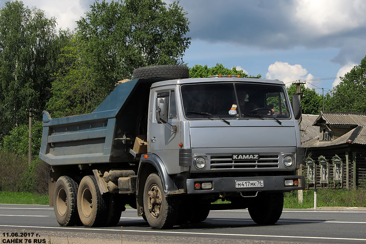 Ярославская область, № М 417 МК 76 — КамАЗ-55111 [551110]