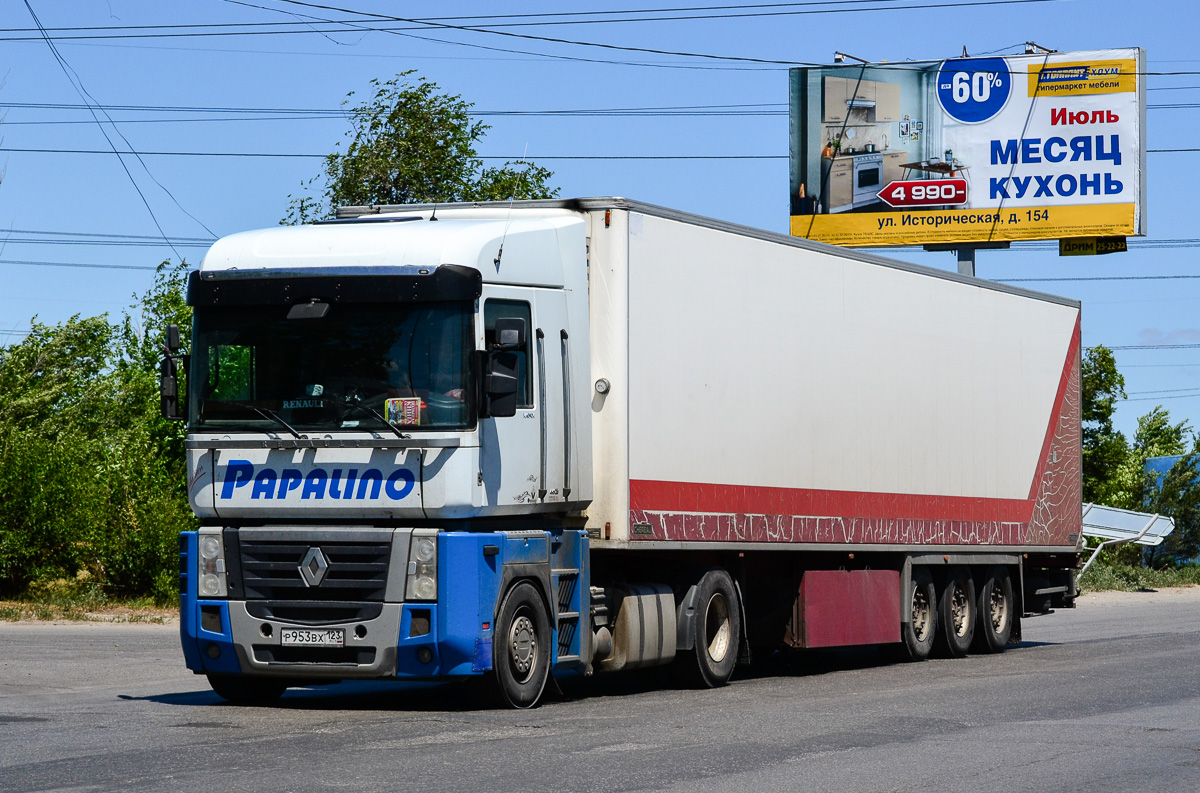 Краснодарский край, № Р 953 ВХ 123 — Renault Magnum ('2008)