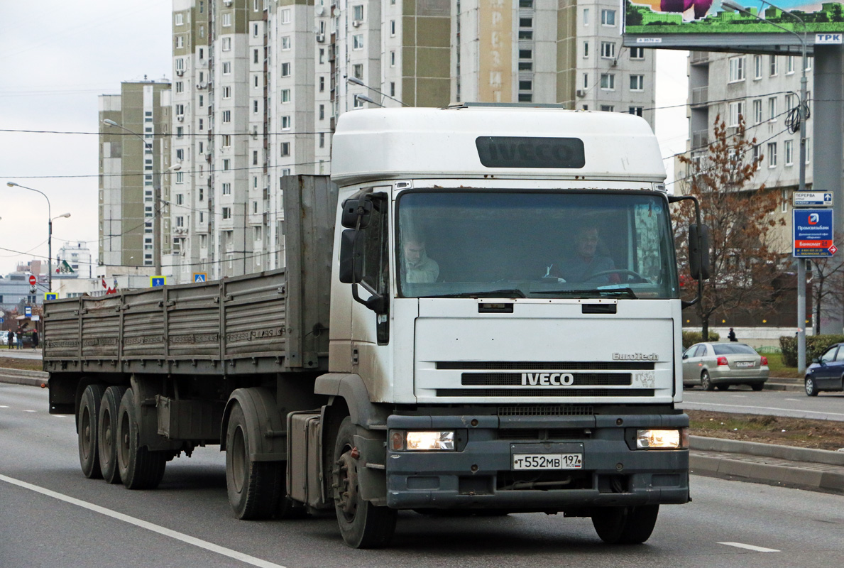 Москва, № Т 552 МВ 197 — IVECO EuroTech