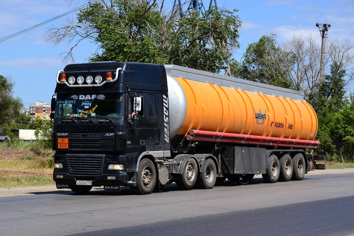 Волгоградская область, № А 365 ХВ 134 — DAF XF95 FTG