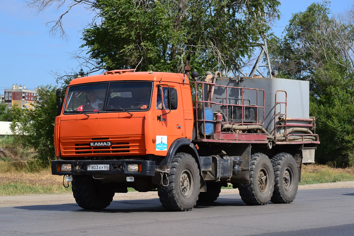 Саратовская область, № Т 803 ХУ 64 — КамАЗ-43118-13 [43118N]