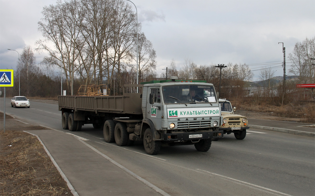 Красноярский край, № Н 004 ВК 24 — КамАЗ-5410