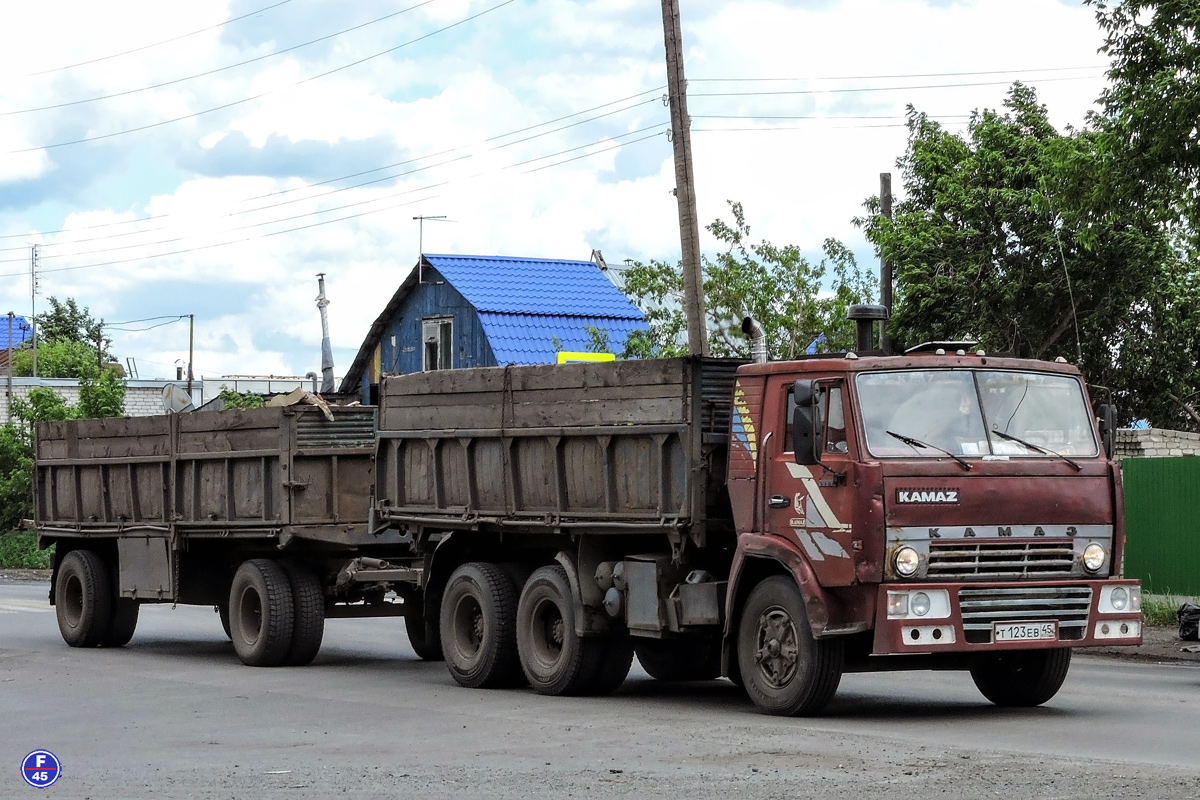 Курганская область, № Т 123 ЕВ 45 — КамАЗ-5320