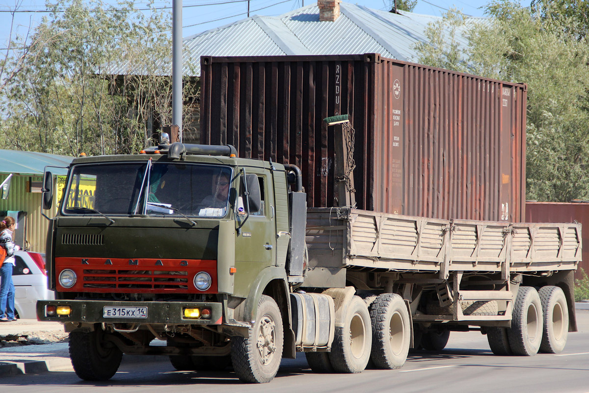 Саха (Якутия), № Е 315 КХ 14 — КамАЗ-5410