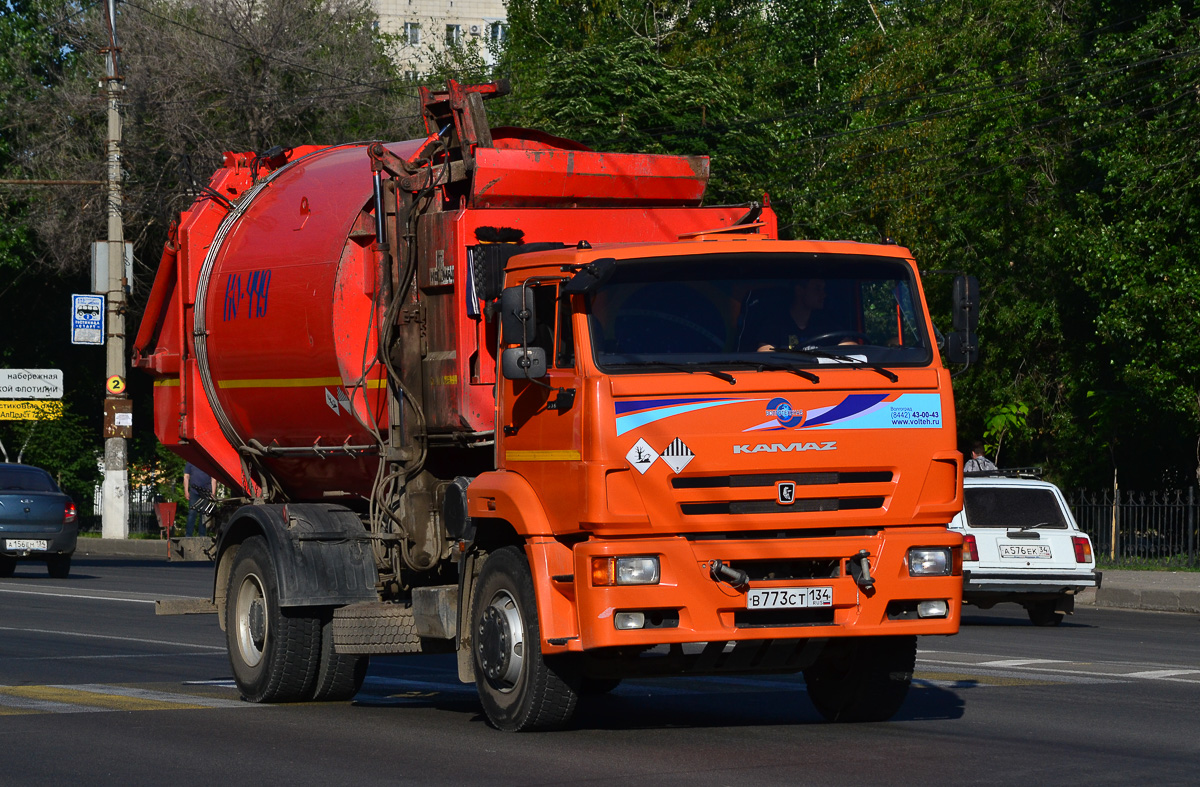 Волгоградская область, № В 773 СТ 134 — КамАЗ-53605-L4