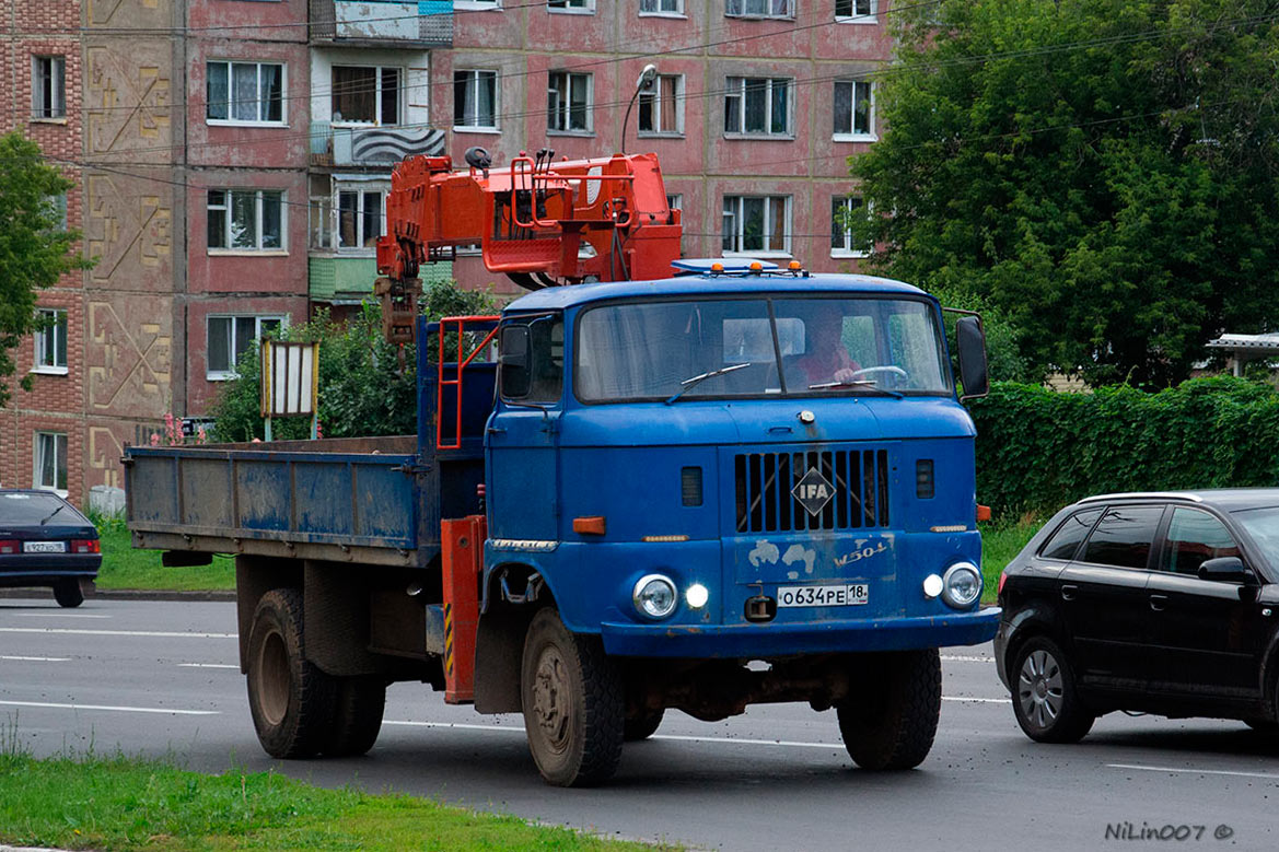 Удмуртия, № О 634 РЕ 18 — IFA W50L/L