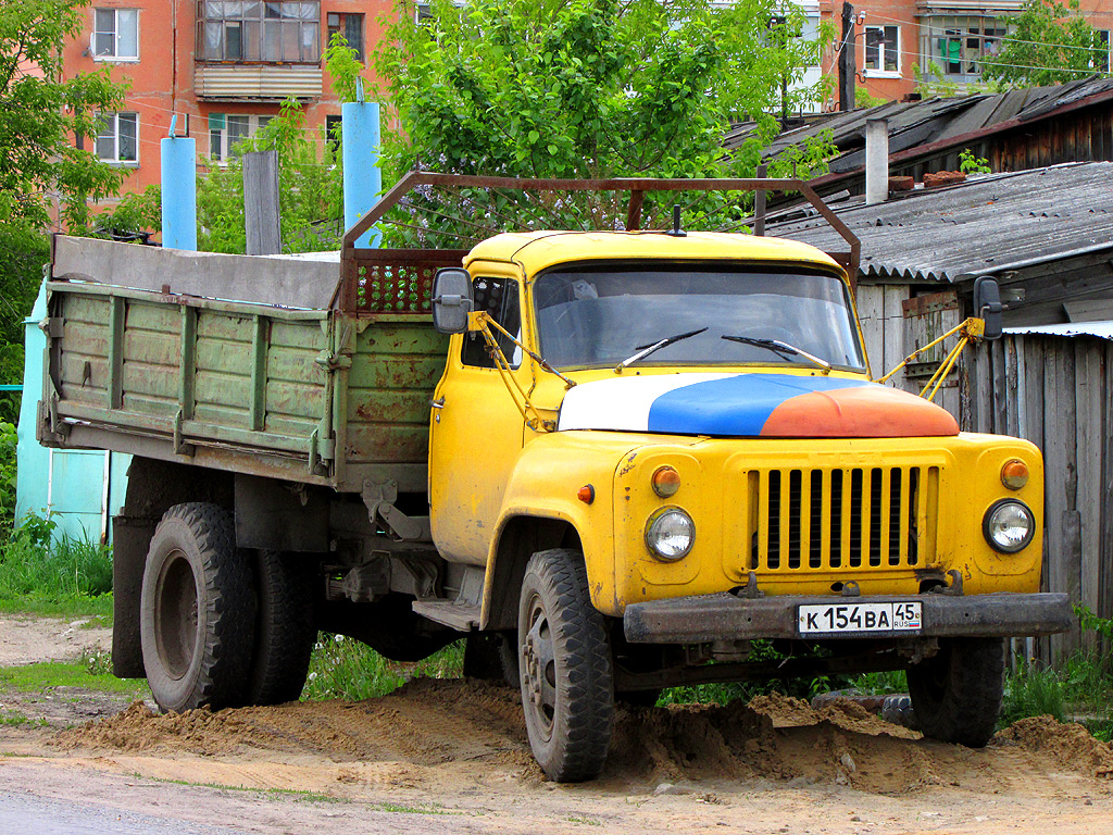 Курганская область, № К 154 ВА 45 — ГАЗ-52-08